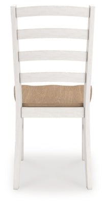 Purlaney Dining Chair - White Chair Set modern furniture Contempo Furniture
