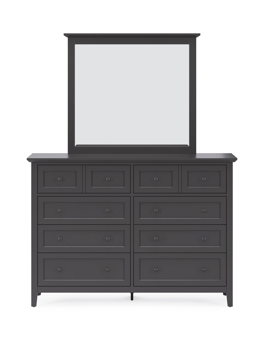 Modus Furniture Pnrb82A Grace Eight Drawer Dresser In Raven Black 2024