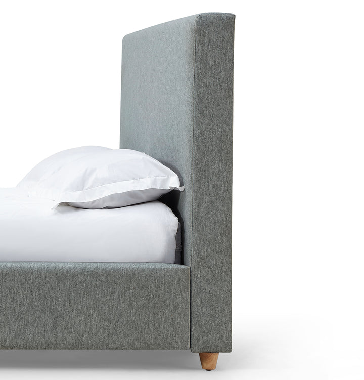 Modus Furniture Kkjph4Bh Olivia Upholstered Headboard In Pewter