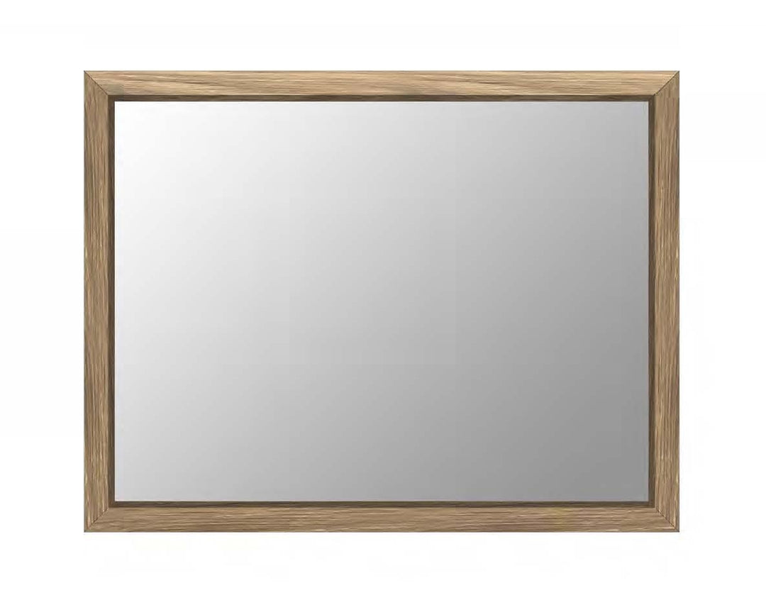 Modus Furniture Jvlh83 One Coastal Modern Dresser Mirror In Bisque
