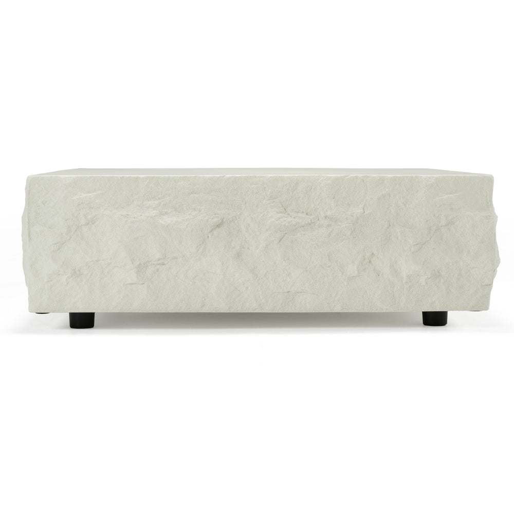 Quarry - Modern Off-White Square Coffee Table
