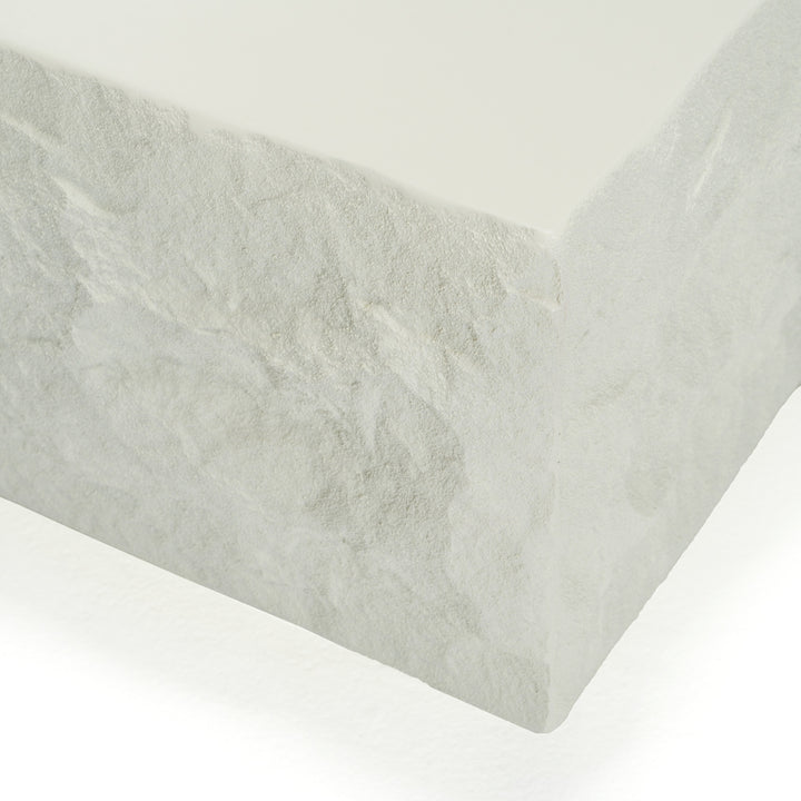 Quarry - Modern Off-White Square Coffee Table