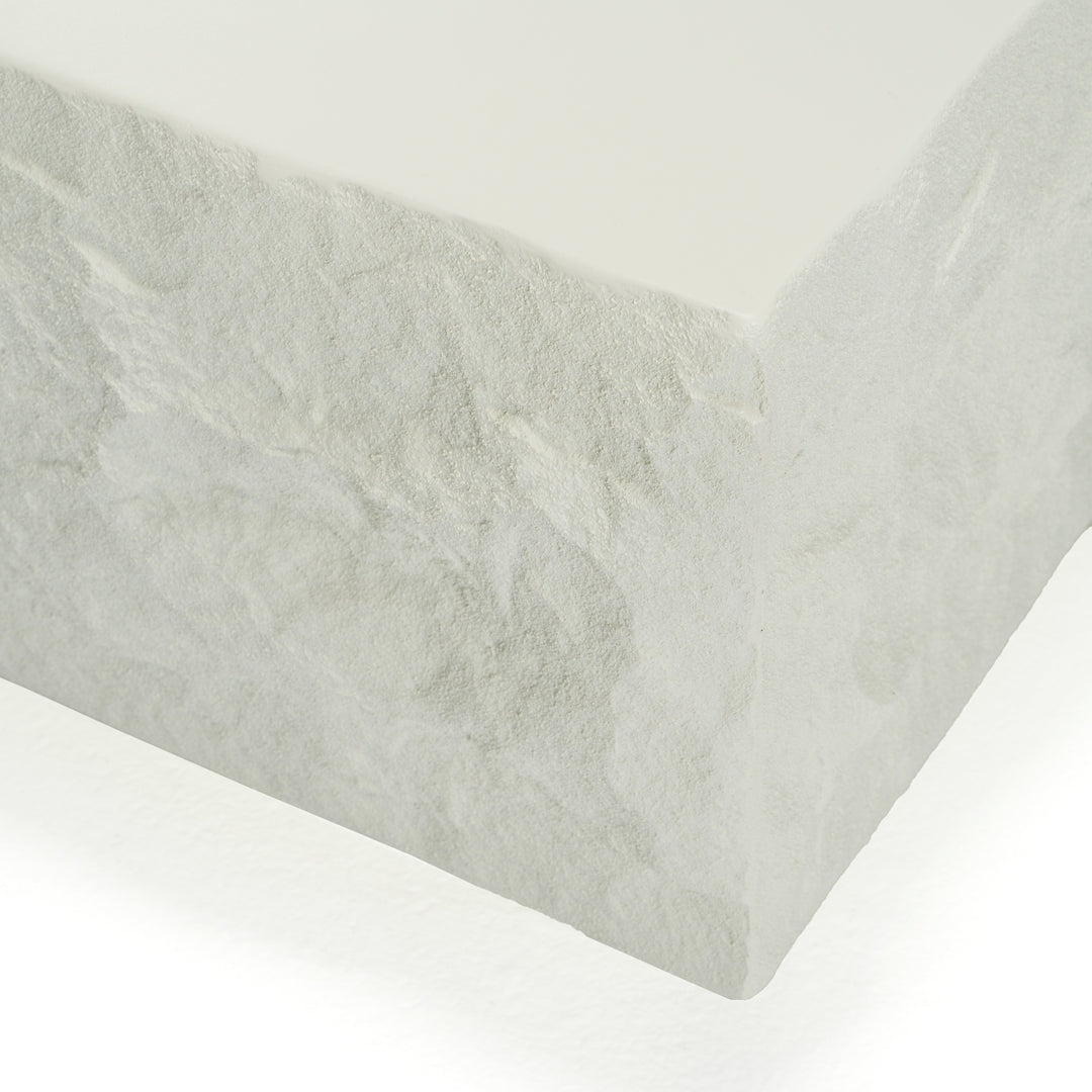 Quarry - Modern Off-White Square Coffee Table