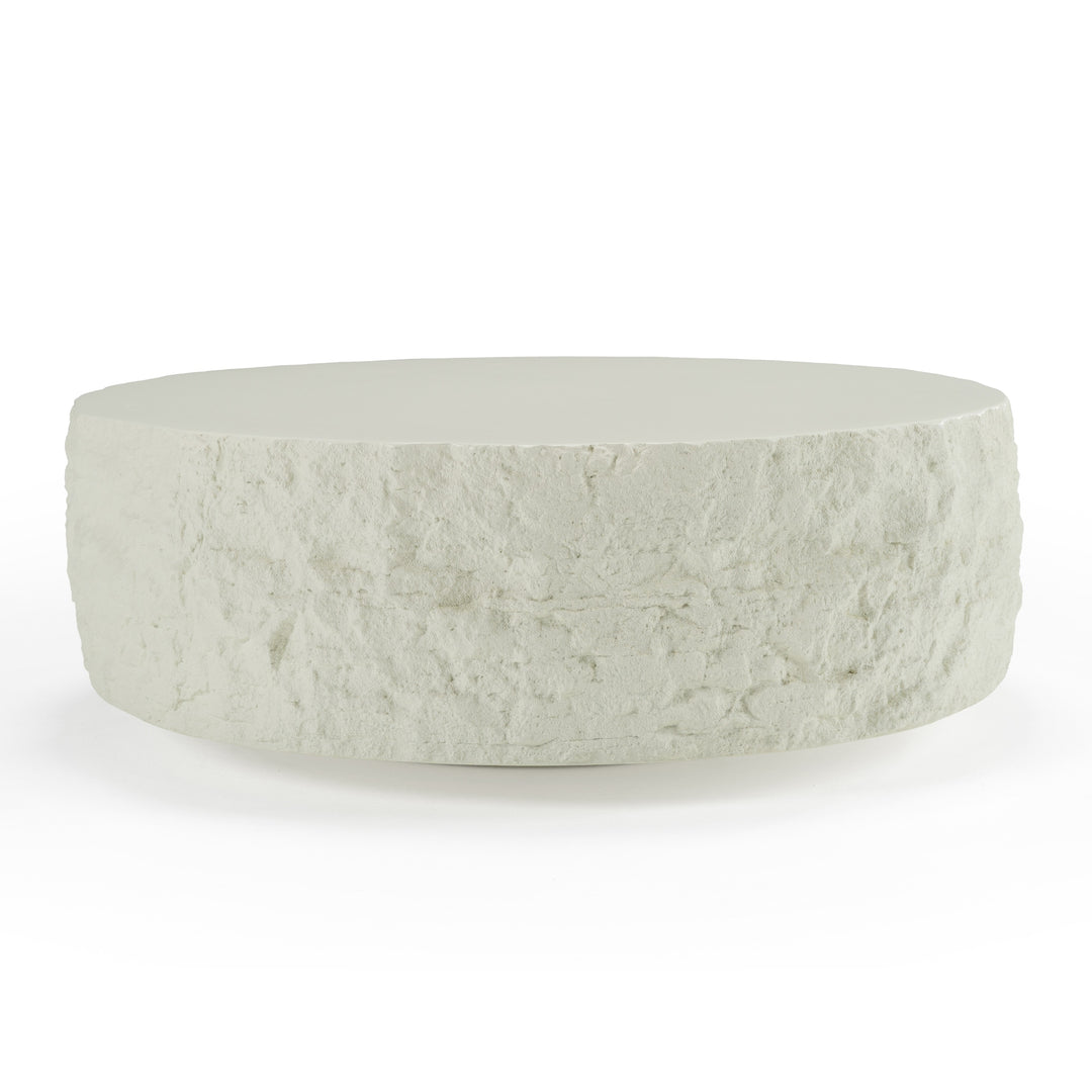 Quarry - Modern Off-White Round Coffee Table
