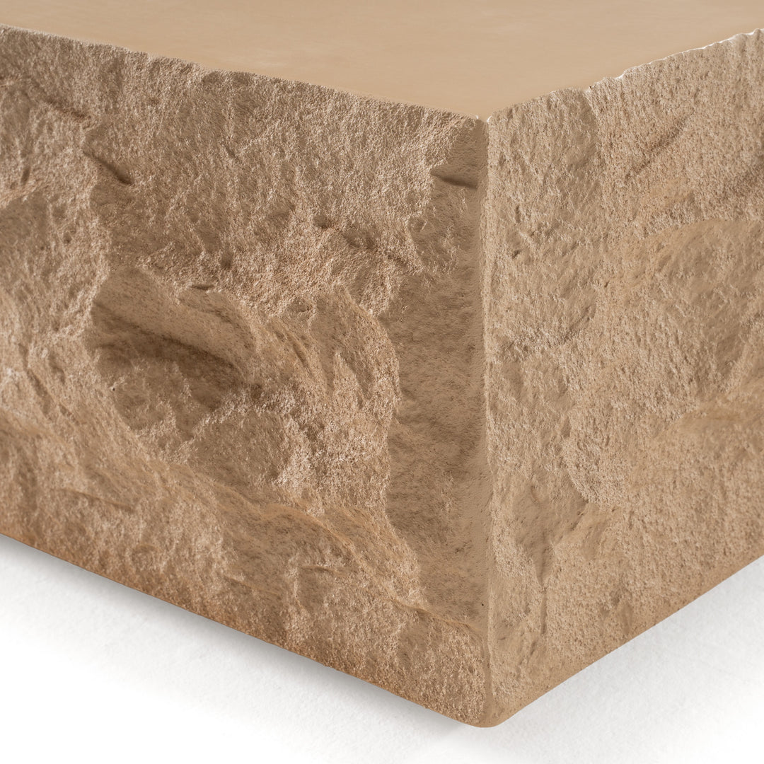 Quarry - Modern Beige Square Coffee Table