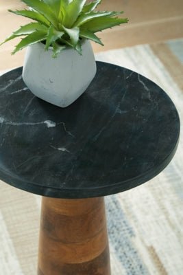 Quinndon Accent Table - Dark Brown Accent Table modern furniture Contempo Furniture