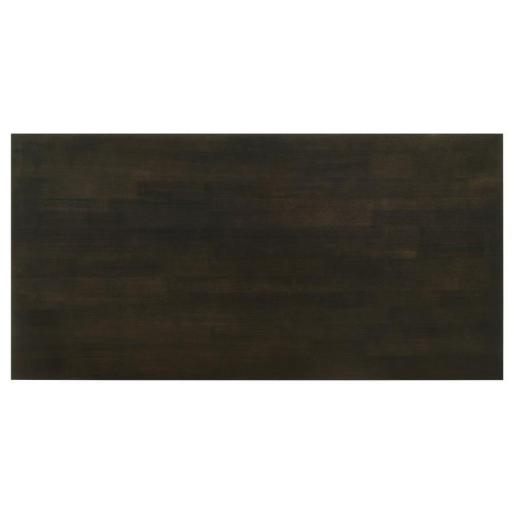 Rachelle - 3 Piece Rectangular Coffee Table Set - Deep Merlot Table Set modern furniture Contempo Furniture