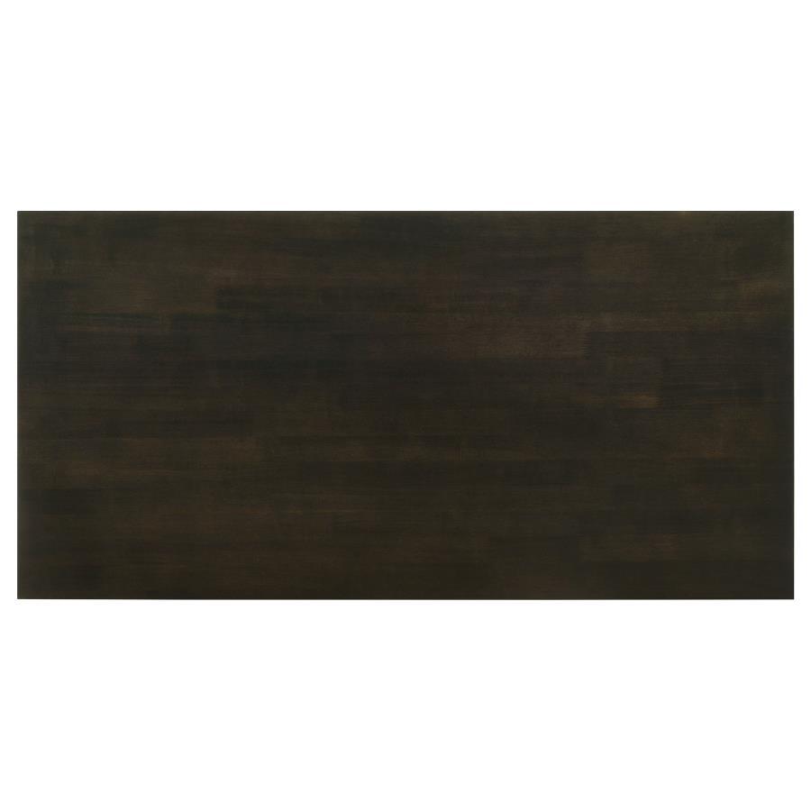 Rachelle - 3 Piece Rectangular Coffee Table Set - Deep Merlot Table Set modern furniture Contempo Furniture