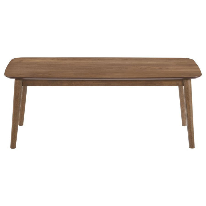 Radley - 3 Piece Rectangular Coffee Table Set - Natural Walnut Table Set modern furniture Contempo Furniture