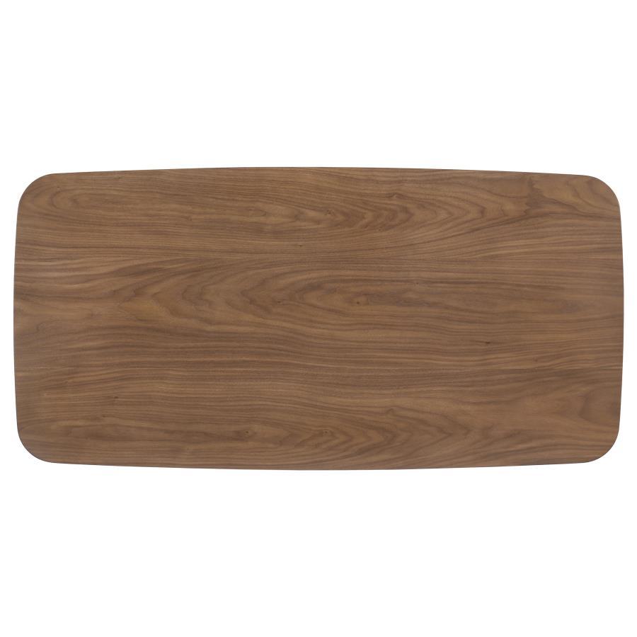 Radley - 3 Piece Rectangular Coffee Table Set - Natural Walnut Table Set modern furniture Contempo Furniture