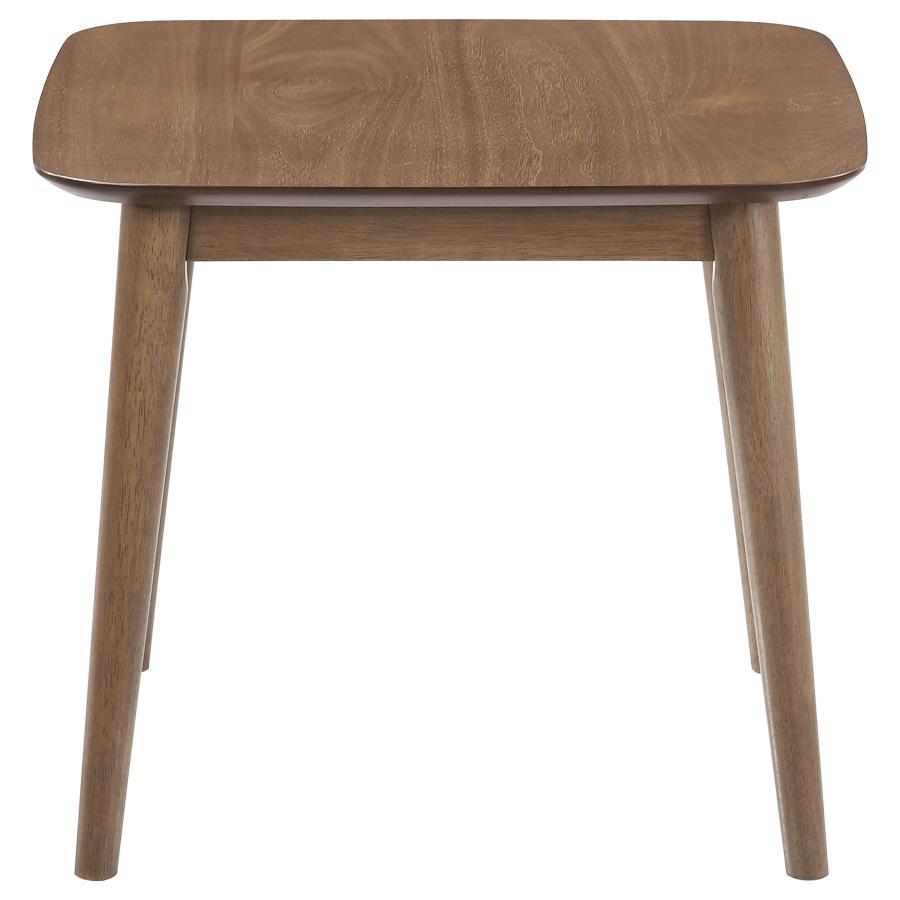 Radley - 3 Piece Rectangular Coffee Table Set - Natural Walnut Table Set modern furniture Contempo Furniture
