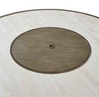 Rainier Ranch Fire Pit Table - Beige Fire Pits modern furniture Contempo Furniture