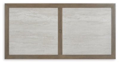 Rainier Ranch Outdoor Dining Table - Beige Dining Table modern furniture Contempo Furniture