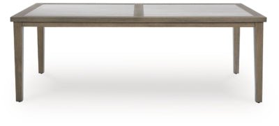 Rainier Ranch Outdoor Dining Table - Beige Dining Table modern furniture Contempo Furniture