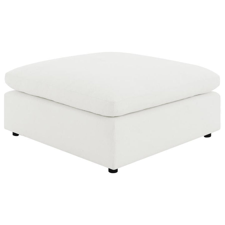 Raleigh - 6 Piece Upholstered Modular Sectional - Ivory 2 - Piece Living Room Set modern furniture Contempo Furniture