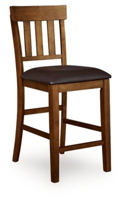 Ralene Counter Height Bar Stool - Light Brown Stool Set modern furniture Contempo Furniture