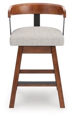 Ralene Counter Height Barstool - Light Brown Stool Set modern furniture Contempo Furniture