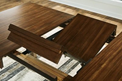 Ralene Counter Height Dining Extension Table - Light Brown Counter Table modern furniture Contempo Furniture