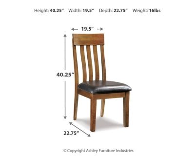 Ralene Dining Chair - Light Brown Chair Set modern furniture Contempo Furniture