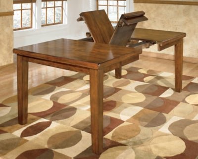 Ralene Dining Extension Table - Light Brown Dining Table with Extensions modern furniture Contempo Furniture