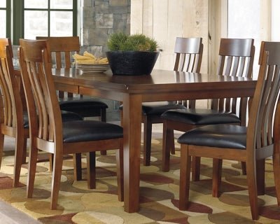 Ralene Dining Extension Table - Light Brown Dining Table with Extensions modern furniture Contempo Furniture