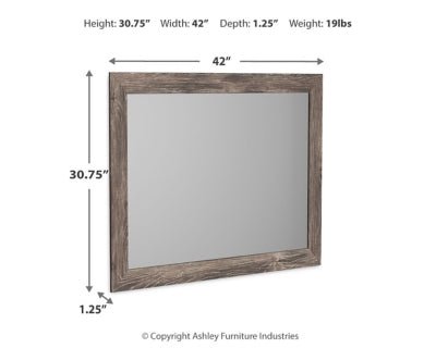 Ralinksi Bedroom Mirror - Gray Mirror modern furniture Contempo Furniture