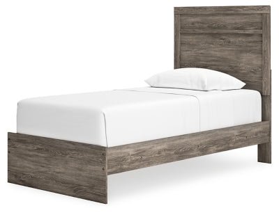 Ralinksi Twin Panel Bed - Dark Gray Panel Bed modern furniture Contempo Furniture