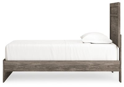 Ralinksi Twin Panel Bed - Dark Gray Panel Bed modern furniture Contempo Furniture
