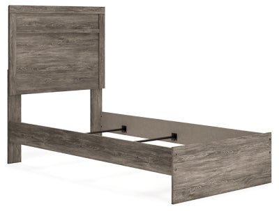 Ralinksi Twin Panel Bed - Dark Gray Panel Bed modern furniture Contempo Furniture