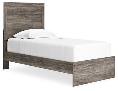 Ralinksi Twin Panel Bed - Dark Gray Panel Bed modern furniture Contempo Furniture