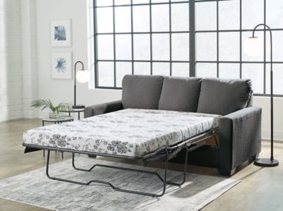 Rannis Full Sofa Sleeper - Dark Gray Sleeper Sofa modern furniture Contempo Furniture
