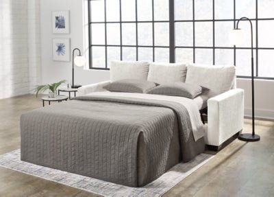 Rannis Queen Sofa Sleeper - Beige Sleeper Sofa modern furniture Contempo Furniture