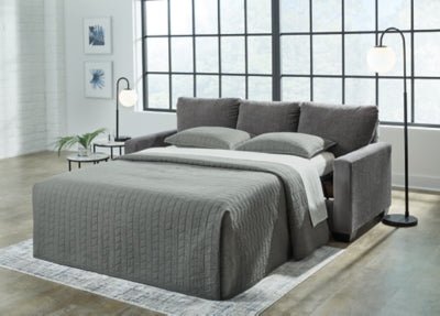 Rannis Queen Sofa Sleeper - Dark Gray Sleeper Sofa modern furniture Contempo Furniture