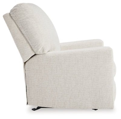 Rannis Recliner - Beige Rocker Chair modern furniture Contempo Furniture