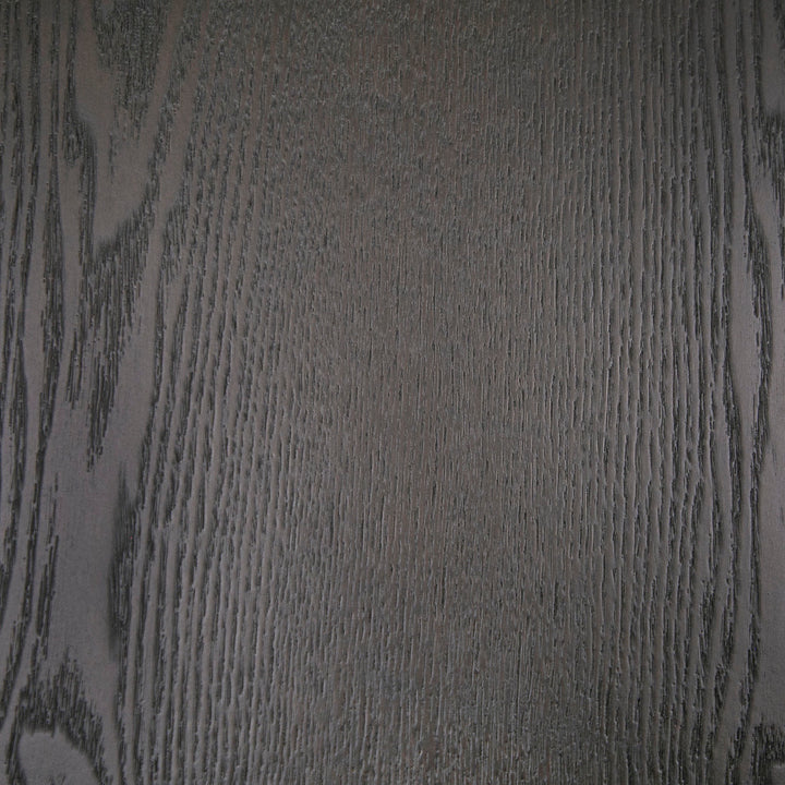 Rawlins Modern Mid Century Black Ash Round Coffee Table