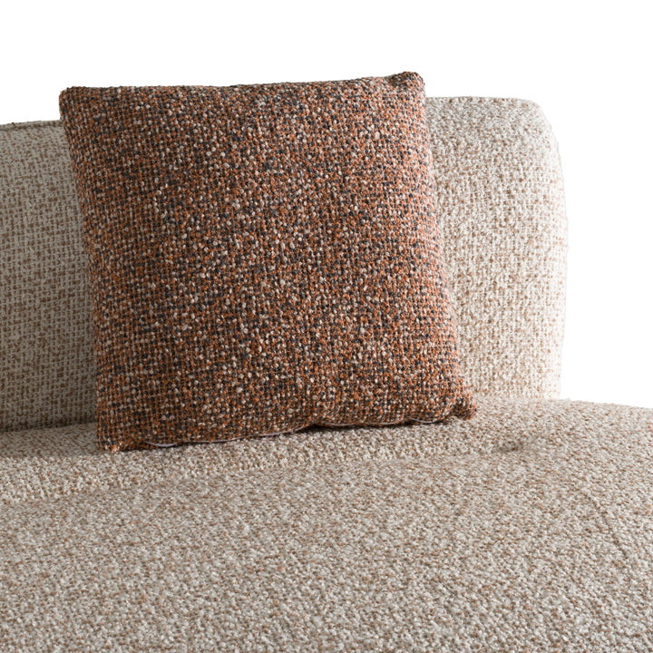 Raywood - Modern Multicolored Boucle Fabric + Ash Sectional Sofa