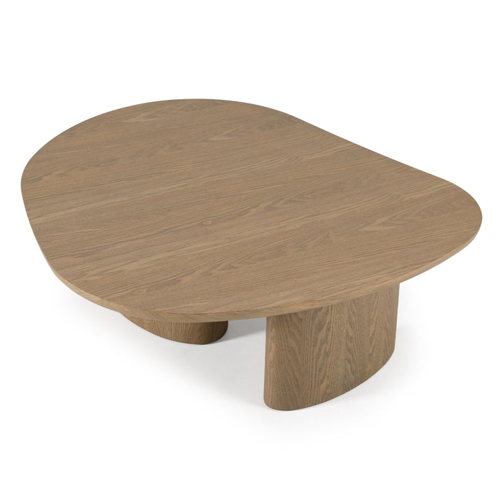 Raywood - Modern 3-Piece Buckwheat + Onyx Nesting Coffee Table Set