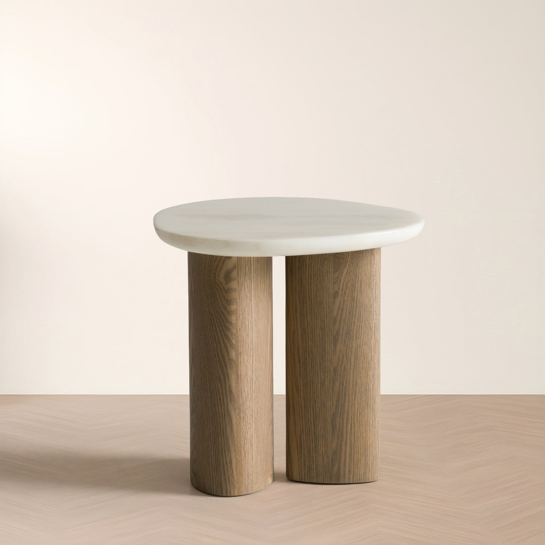 Raywood - Modern 3-Piece Buckwheat + Onyx Nesting Coffee Table Set