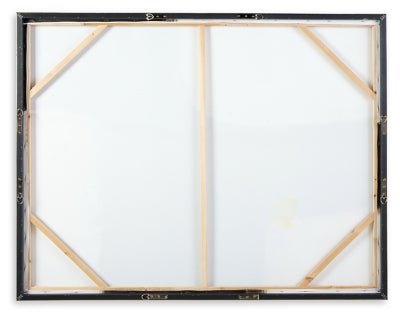Reighlea Wall Art - Black Canvas Art modern furniture Contempo Furniture