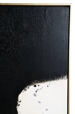 Reighlea Wall Art - Black Canvas Art modern furniture Contempo Furniture