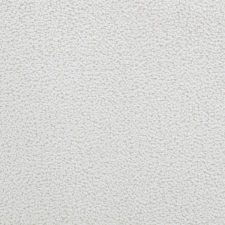 Remuda - Boucle Upholstered Round Storage Ottoman - Ivory Storage Ottoman modern furniture Contempo Furniture