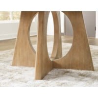 Rencott Round Dining Room Table Dining Table modern furniture Contempo Furniture
