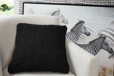Renemore Pillow - Black Throw Pillow modern furniture Contempo Furniture