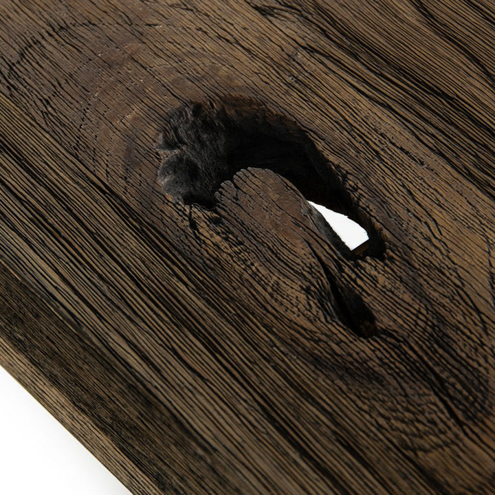 Renzo Modern Oak &amp; Concrete 118" Dining Table
