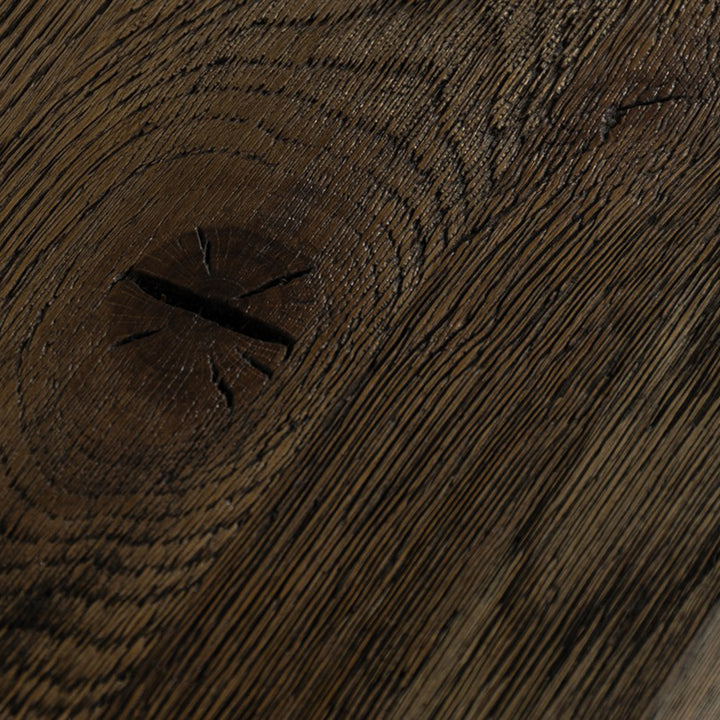 Renzo Modern Oak &amp; Concrete 118" Dining Table