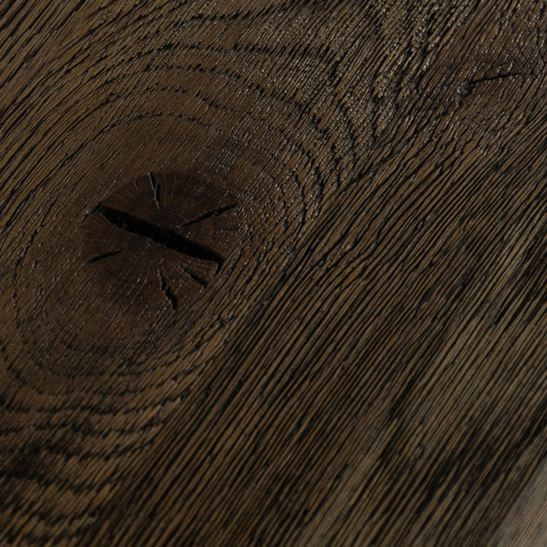 Renzo Modern Oak & Concrete 118" Dining Table