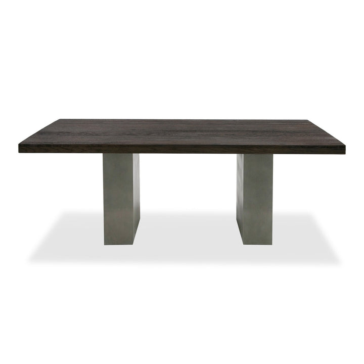 Renzo Modern Oak &amp; Concrete 79" Dining Table