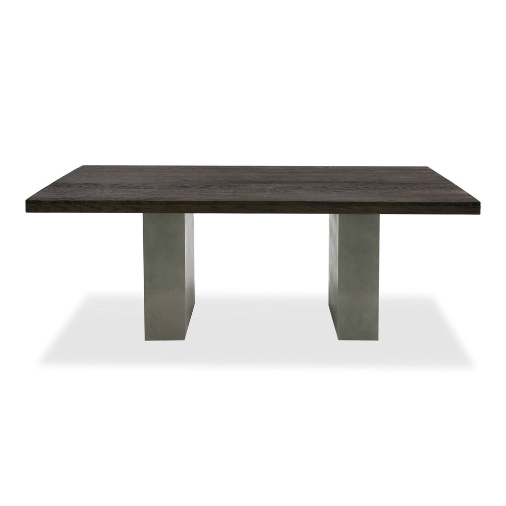 Renzo Modern Oak & Concrete 79" Dining Table