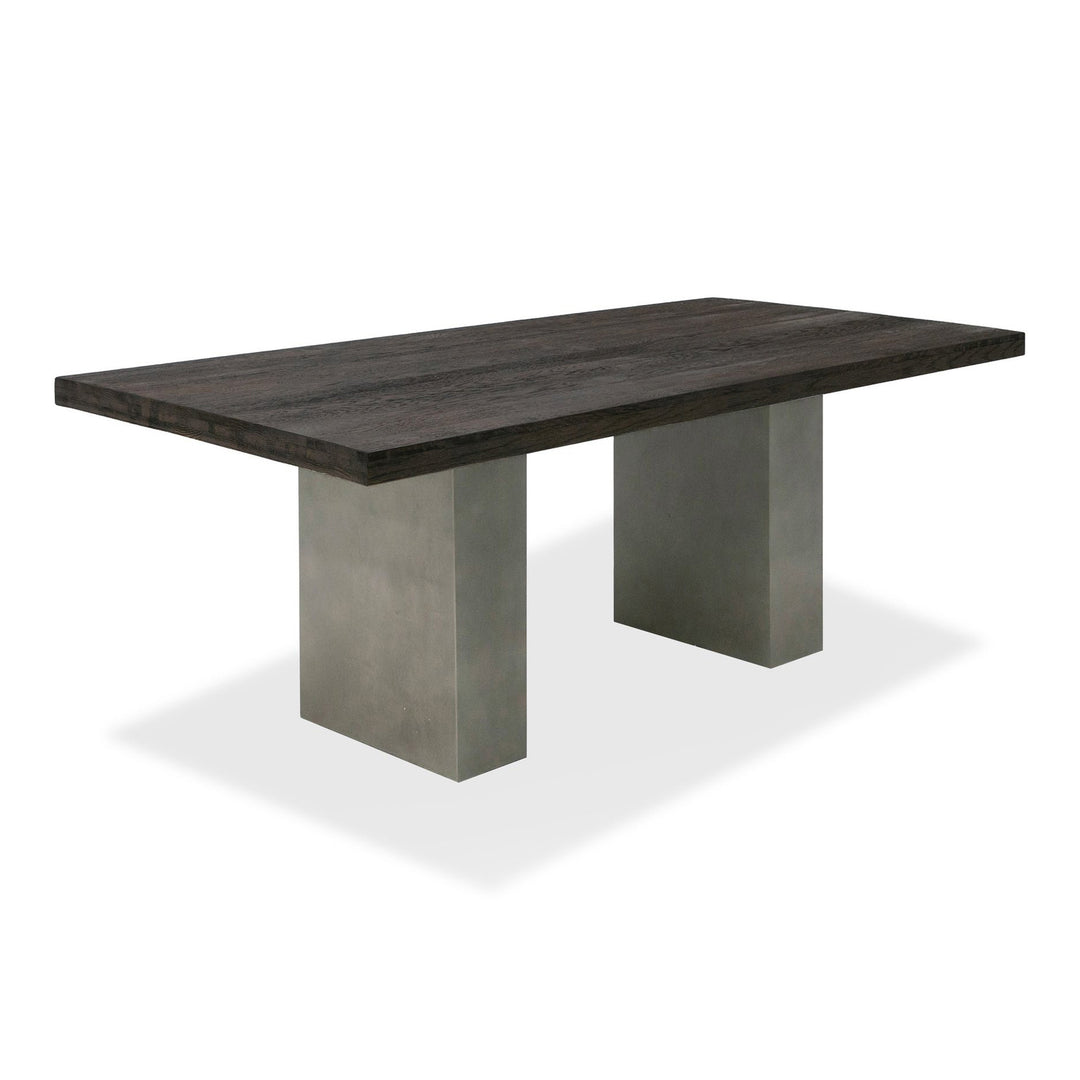 Renzo Modern Oak & Concrete 79" Dining Table