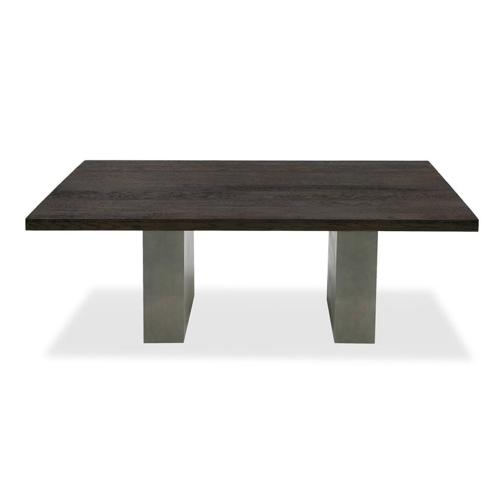 Renzo Modern Oak &amp; Concrete 79" Dining Table